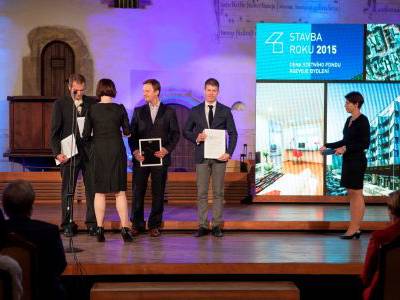 Rezidence Drahobejlova získala ocenění v soutěži Stavba roku 2015