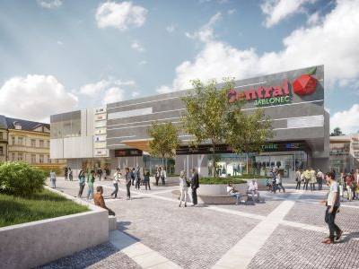 V Jablonci nad Nisou vyrůstá nové obchodní centrum