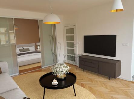 vizualizace | Prodej bytu, 2+kk, 58 m²