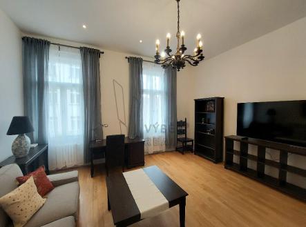 obývací pokoj | Pronájem bytu, 2+1, 82 m²