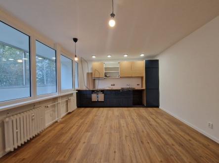 obývací pokoj s kk | Prodej bytu, 3+kk, 70 m²