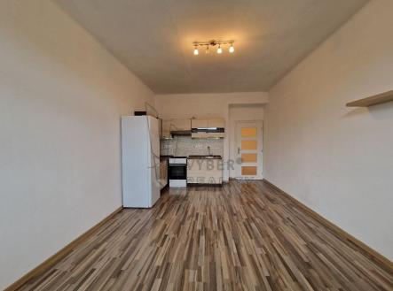 obývací pokoj s kk | Prodej bytu, 1+1, 41 m²