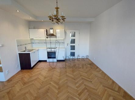 obývací pokoj s kk | Prodej bytu, 2+kk, 47 m²