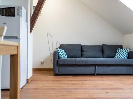 pokoj | Pronájem bytu, 1+kk, 43 m²