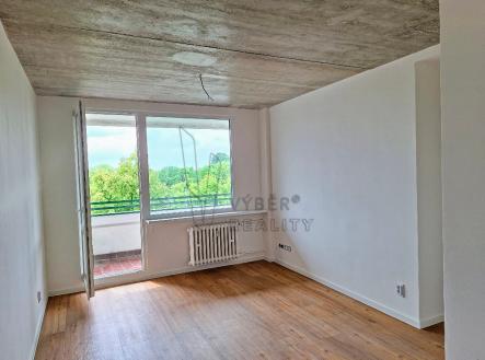 obývací pokoj s lodžií | Prodej bytu, 2+kk, 42 m²