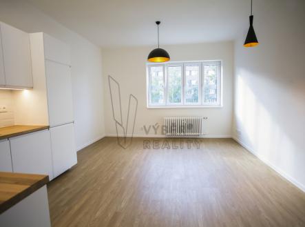 obývací pokoj s kk | Prodej bytu, 2+kk, 52 m²
