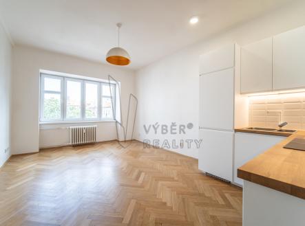 pokoj s kk | Pronájem bytu, 1+kk, 28 m²