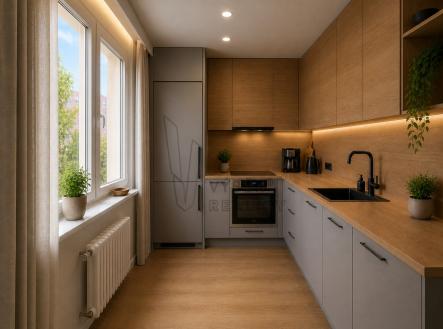 kuchyně | Prodej bytu, 2+1, 52 m²