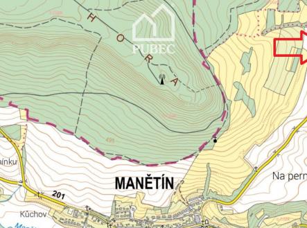 Přehledová mapa 1 | Prodej - pozemek, zemědělská půda, 16 647 m²