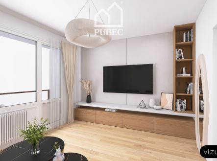 3 vizualizace | Prodej bytu, 3+1, 62 m²