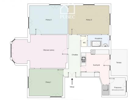 Půdorys | Prodej bytu, 4+1, 200 m²