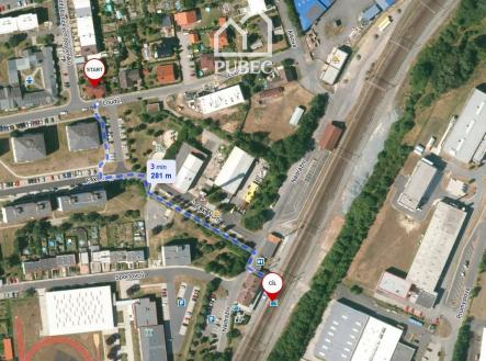 mapka na nádrží copy | Prodej - kanceláře, 182 m²