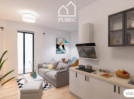 vizualizace (4) | Prodej bytu, 2+kk, 49 m²