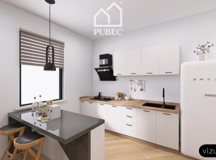 vizualizace (3) | Prodej bytu, 1+kk, 43 m²
