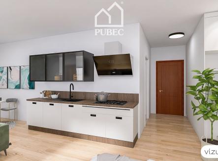 vizualizace (5) | Prodej bytu, 1+kk, 38 m²