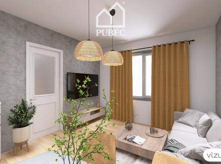 vizualizace_foto 5 | Prodej bytu, 2+1, 53 m²