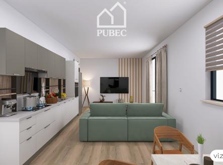 vizualizace (2) | Prodej bytu, 2+kk, 55 m²