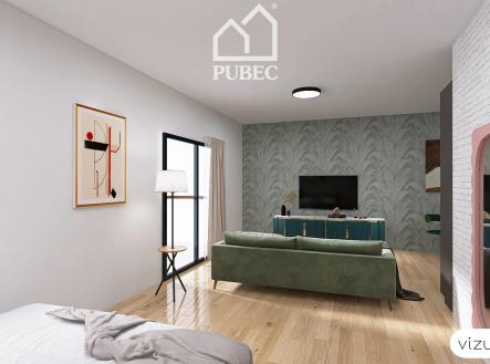 vizu_na okraji_101 (2) | Prodej bytu, 1+kk, 50 m²