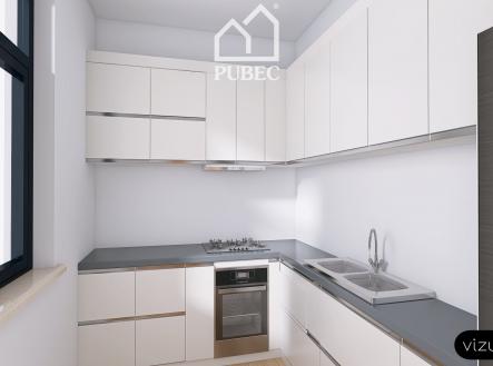 vizualizace (13) | Prodej bytu, 1+kk, 42 m²