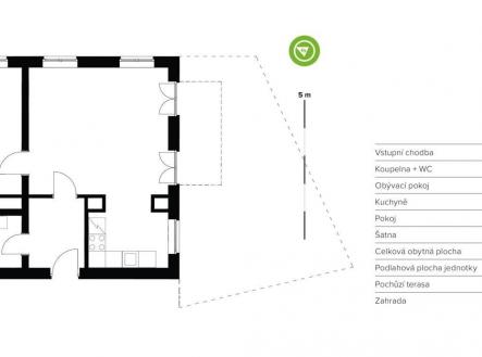 Prodej bytu, 2+kk, 69 m² obrázek