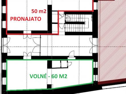 . | Pronájem - obchodní prostor, 60 m²