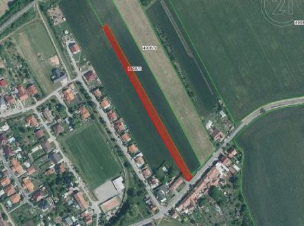 umístění na mapě | Prodej - pozemek pro bydlení, 3 184 m²