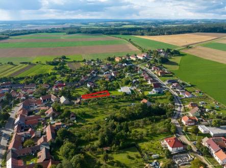 výhled na hory s venkovský pohled a rezidenční pohled | Prodej - pozemek pro bydlení, 1 121 m²