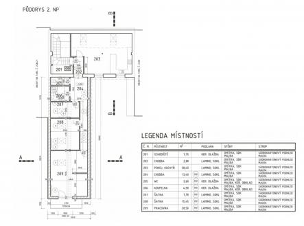 . | Pronájem bytu, 4+kk, 113 m²