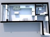 Pronájem bytu, 1+kk, 31 m²
