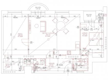   | Prodej bytu, 3+kk, 100 m²