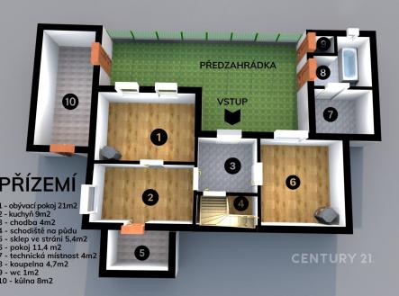 . | Prodej - dům/vila, 72 m²