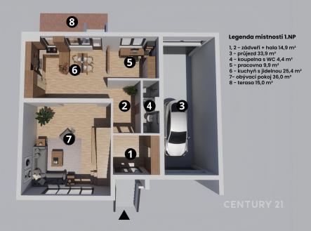 . | Prodej - dům/vila, 307 m²
