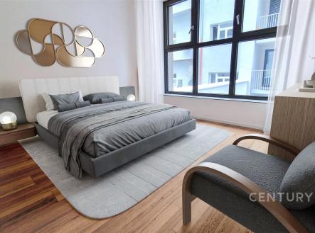 . | Pronájem bytu, 2+kk, 42 m²