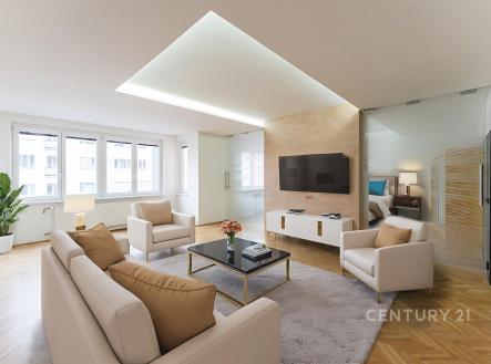 . | Pronájem bytu, 2+1, 89 m²