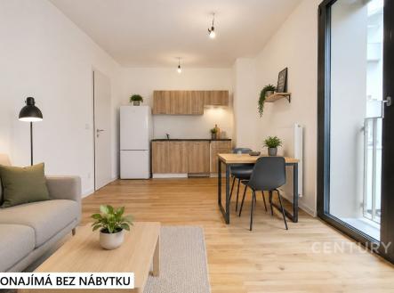 . | Pronájem bytu, 2+kk, 42 m²