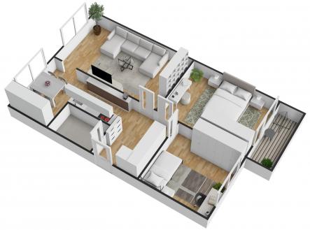 . | Prodej bytu, 3+1, 104 m²