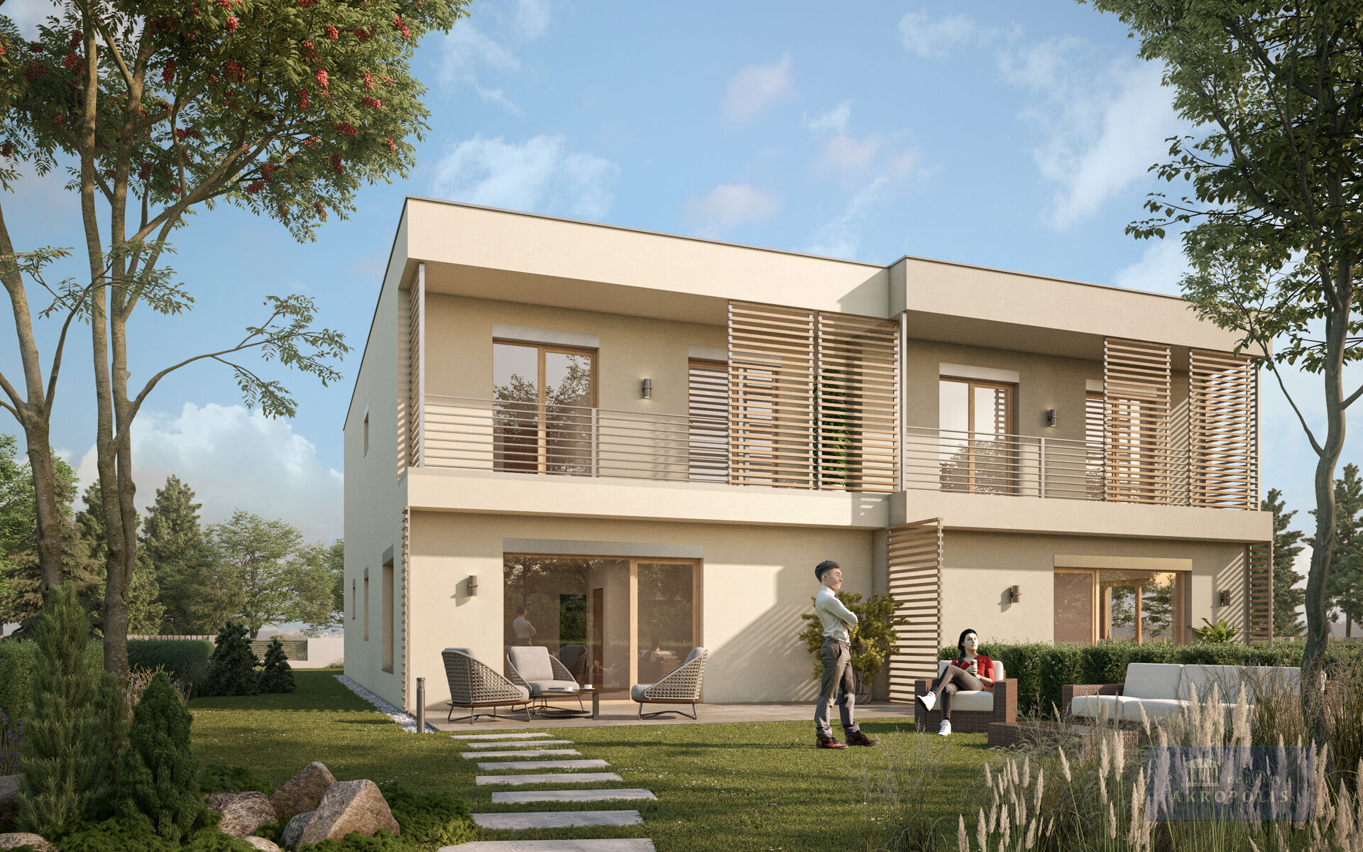 Prodej RD č. 1, 5+kk + terasa, vel. 207,6 m2