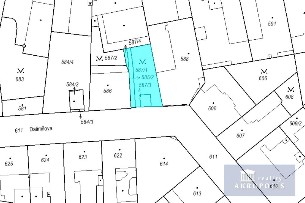 Prodej stavebního pozemku s projektem – Praha 3 Žižkov