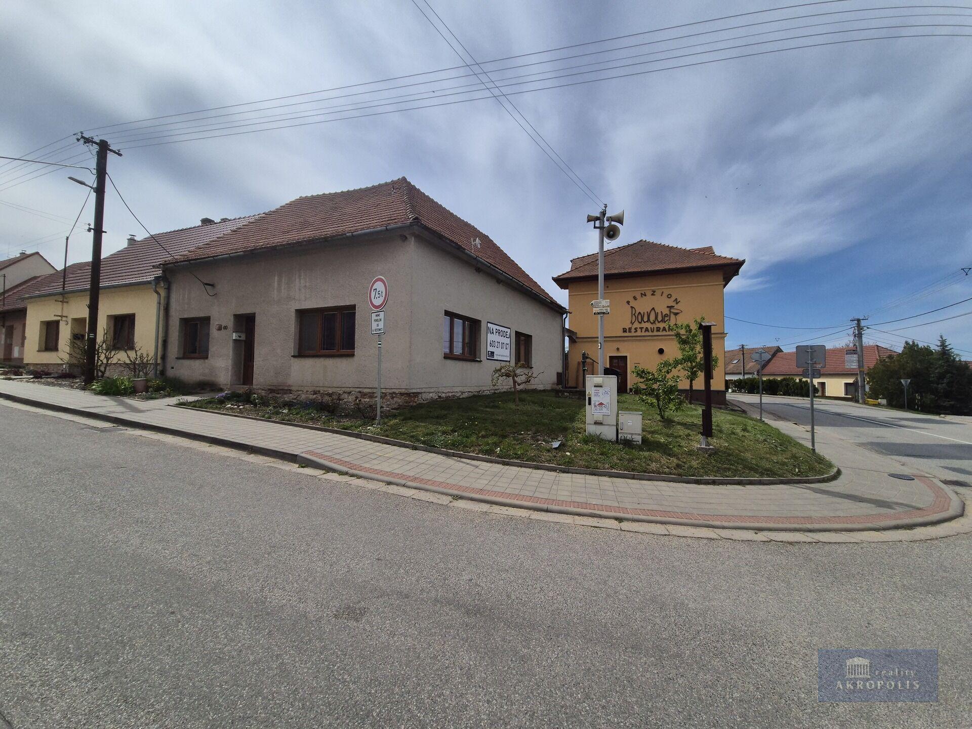 Prodej domu s potenciálem pro podnikání – centrum Horních Věstonic, Pálava