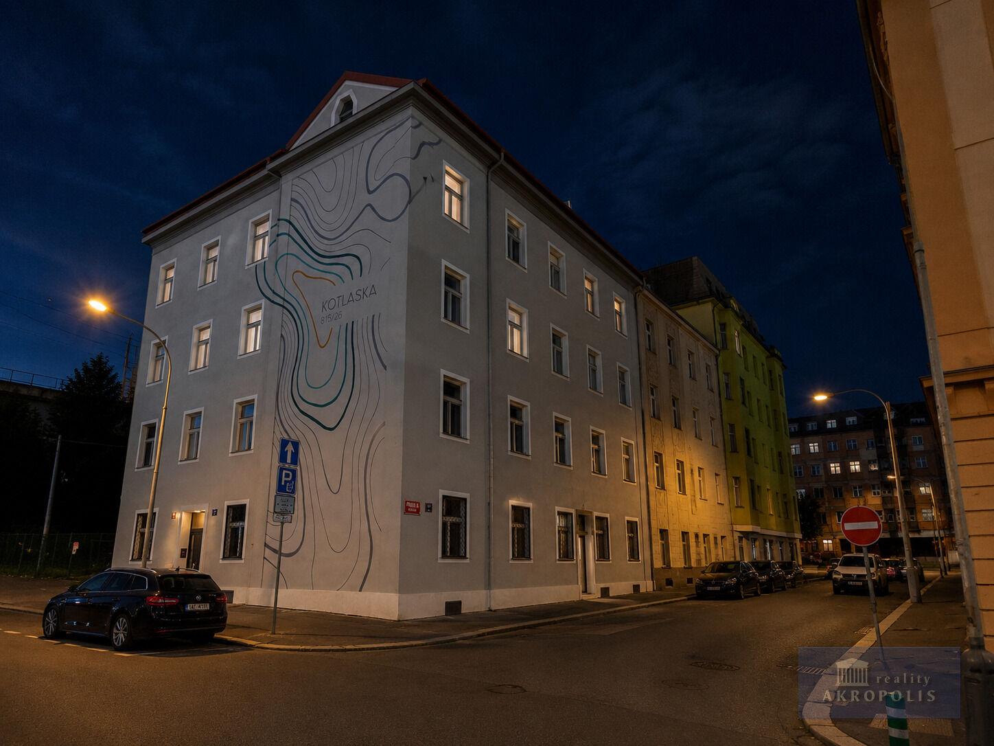 Prodej bytu 3+kk, 56,74 m² , Kotlaska, Praha - Libeň