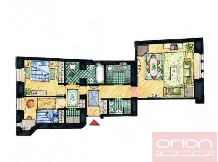 Pronájem bytu, 3+1, 81 m²