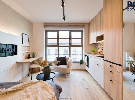 PD-506-11 | Pronájem bytu, 1+kk, 23 m²