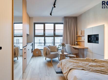 PD-503-1 | Pronájem bytu, 1+kk, 23 m²