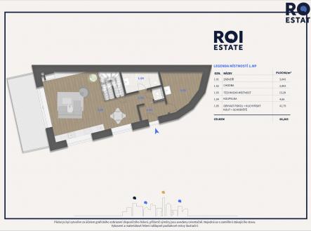 ROSICE- LIST-1NP půdorys | Prodej - dům/vila, 140 m²