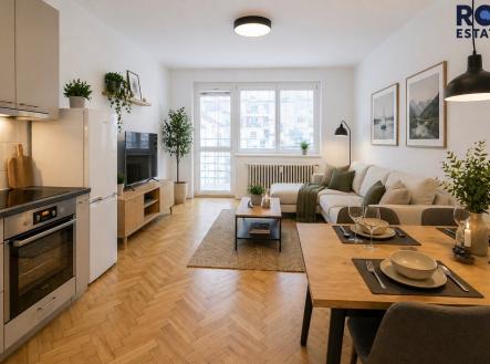 Pronájem bytu, 1+kk, 27 m²
