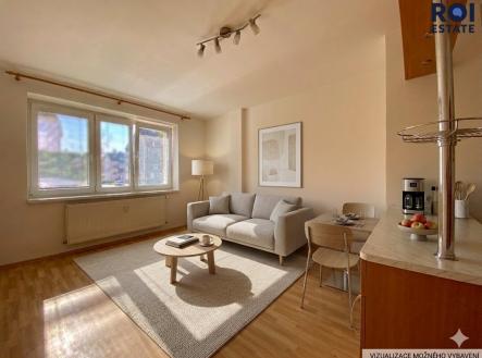 vizualizace | Pronájem bytu, 2+kk, 64 m²