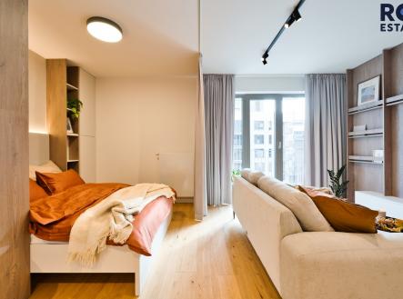 PD-413-14 | Pronájem bytu, 1+kk, 48 m²