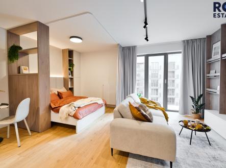 PD-413-41 | Pronájem bytu, 1+kk, 48 m²