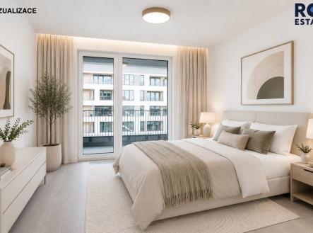 b | Pronájem bytu, 2+kk, 57 m²