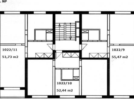 . | Prodej bytu, 2+1, 52 m²
